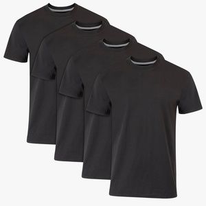 Hanes Ultimate Men's Fresh Iq Slim Fit Crew Undershirt, 4-Pack